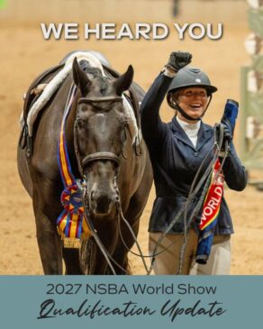 2027 NSBA World Show Qualification Update