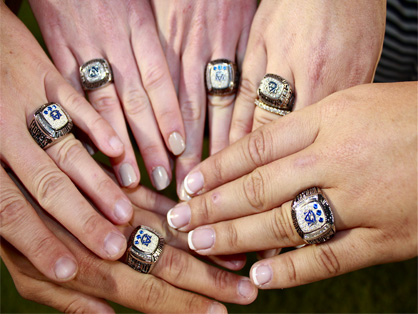 Auburn Equestrian Team Receives 2013 National Championship Rings in Front of 88,000 Fans