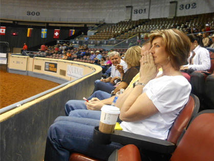 Priceless Parental Reactions at 2013 AQHYA World Show