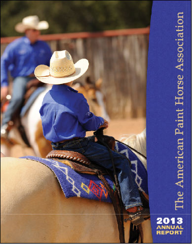2013 APHA Annual Report- 1,041,100 Horses Registered Since 1962
