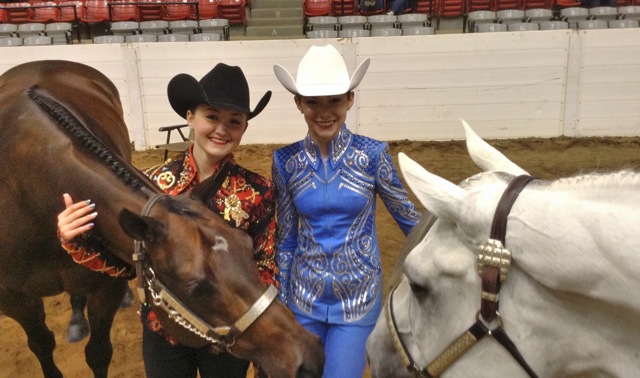 Around the Ring Photos at 2014 EOQHA April Show