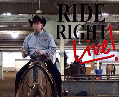 Ride Right Live! Virtual Online Horse Training With Berryhill Quarter Horses