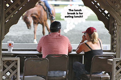Healthy Horse Show Living: Loving the Lunch Break