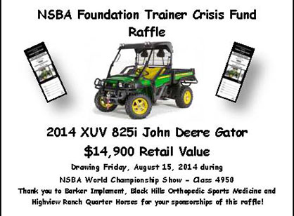 Heard About the NSBA Foundation Trainer Crisis Fund Challenge? $500 Up For Grabs