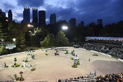 First Annual Central Park Horse Show Concludes With a Beautiful Night Under the NYC Skyline
