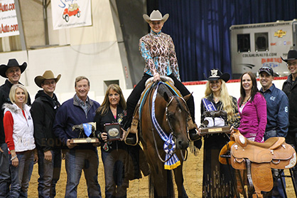 Jenna Dempze Wins First Congress Title With Rewind And Repeat in Amateur Western Pleasure