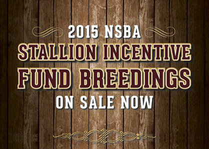 2015 NSBA Trainer Sale and SIF Breeding Service Program Now Open