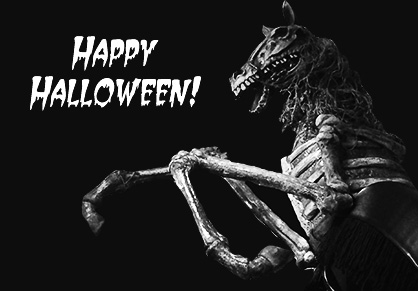 Happy Haunted Horse Halloween From The Equine Chronicle!