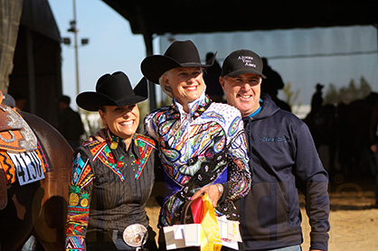 The Sister Act Does it Again, Johns and Tobin Go One, Two, and Three in Select Western Riding