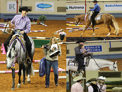 Vickery and Colvin Win Junior and Senior Trail at 2014 AQHA World Show