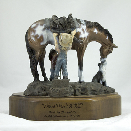 Looking For the Perfect Christmas Present? Check Out Limited-edition Cowboy Bronzes With a Charitable Twist