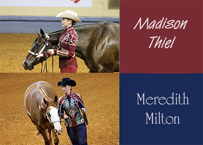 Congratulations Madison Thiel (AQHA) and Meredith Milton (APHA) on Signing With SC Equestrian Team!