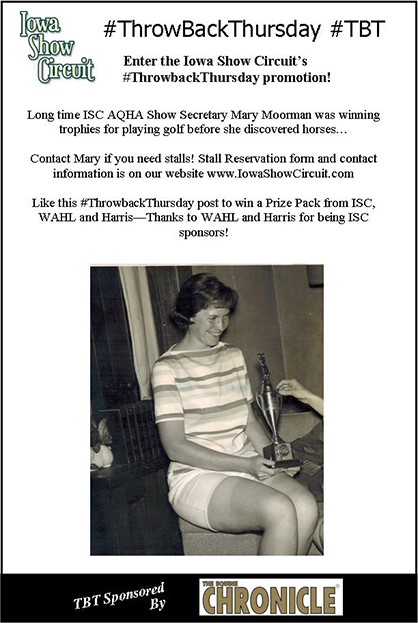 Iowa Show Circuit Throwback Thursday Contest #5