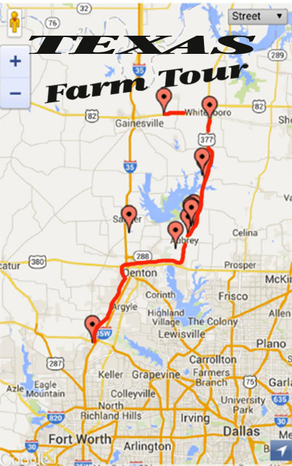 2015 TX Farm Tour Details Finalized