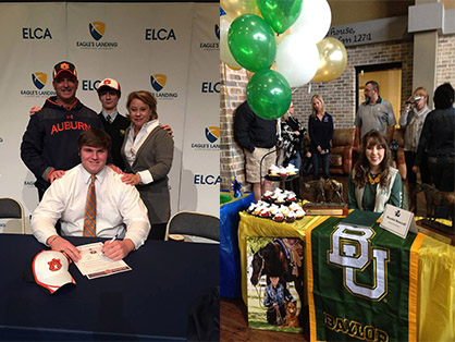 National Signing Day! Congrats Ryan Meneely and Brooke Bancroft!