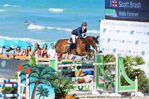 Horse Show on Miami Beach! Surfing and Show Jumping