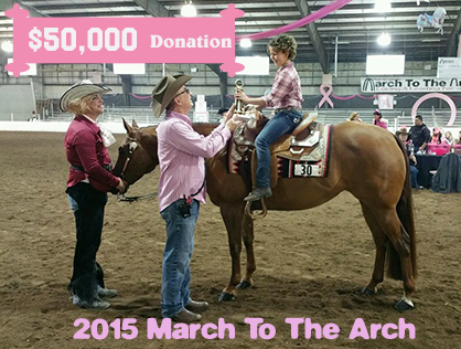 2015 March To The Arch Makes $50,000 Donation to Children’s Hospital