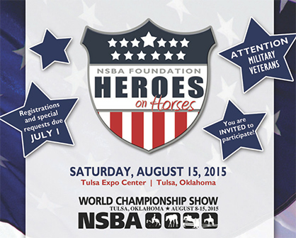 NSBA Foundation Heroes on Horses Event- August 15th