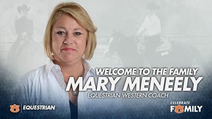 Mary Meneely Named Western Coach For Auburn Equestrian
