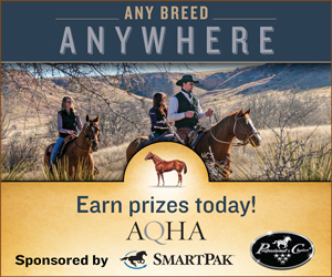 Earn Monthly Prizes in AQHA Horseback Riding Program!
