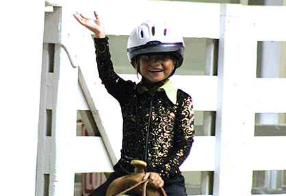 Smiles All Around During APHA/ApHC World Show Assisted Rider Classes