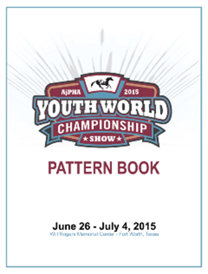 Pattern Book For 2015 AjPHA Youth World Show and Color of Money Now Online
