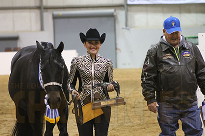 Tubesing/Just My Cash and Scheckel/A Perfect Pleasure Win 11 and Under/15-18 Congress Showmanship