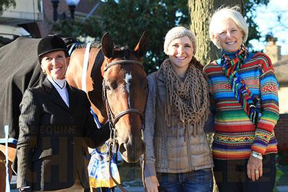 Deanna Searles and Al Be Your Sweet Art Win Congress Green Hunter Under Saddle Out of 111 Entries
