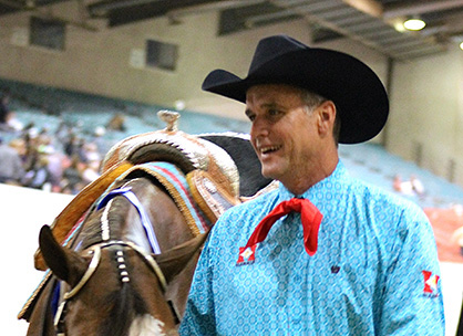 Steve Reams and Southerncomfortzone Win Congress Green Western Pleasure Out of Field of 104