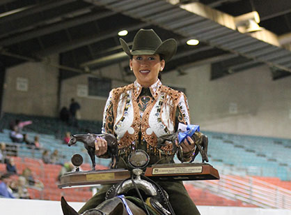 Topping Congress Amateur Trail Classes Are Neiberger, Salazar, Scobie, and Kohman