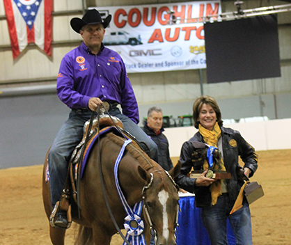 Jason Martin and Heavenly Mac Score 234.5 to Win Congress Senior Western Riding