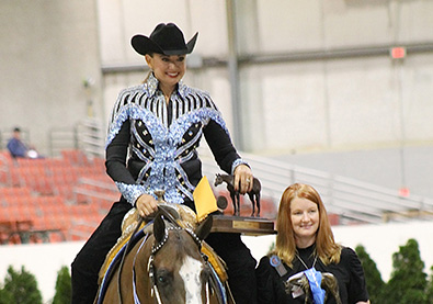 Shannon Gillespie and First N Line Score 226 To Win Congress Junior Green Trail