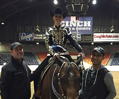 Kacie Scharf and A Movin Machine Mark Highest Western Riding Score (239) at QH Congress in Past Four Years… Maybe Longer