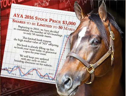 Allocate Your Assets’ 2016 Book Limited to 50 Outside Mares, Already Over 50% Full