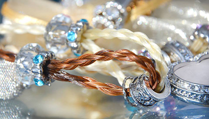 APHA Trainer Tina Langness Breaks Into the Jewelry Biz With CHARMING, Elegant Horse Hair Jewelry