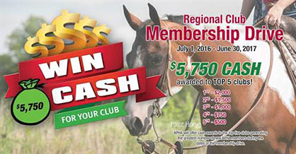 Win Cash For Your Club! $5,750 Cash Awarded to Top 5 Clubs Who Recruit the Most New Members
