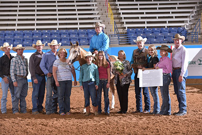 Jim Bound and Bound To Cash Chex Named AQHA Farnam Select All-Around