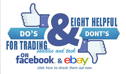 The Do’s and Don’ts of Buying Used Saddles and Tack On Facebook, Ebay, and Tack Trader