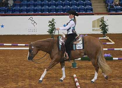 Clean Sweep for Carly Veldman-Parks in APHA World Green Trail Winning WC and RC