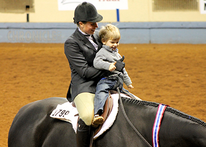 Courtney Brockmueller and Boys Move Over Win Amateur Hunter Under Saddle in Last Performance Before Retirement
