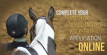Novice, Amateur and Walk-Trot APHA Cards Made Easy With Online Application