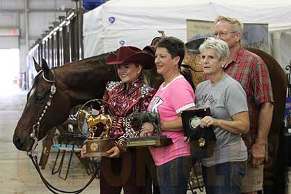 Kamiah McGrath Scores 228 to Win First AQHA World Title in Western Riding with They Call Me Jake