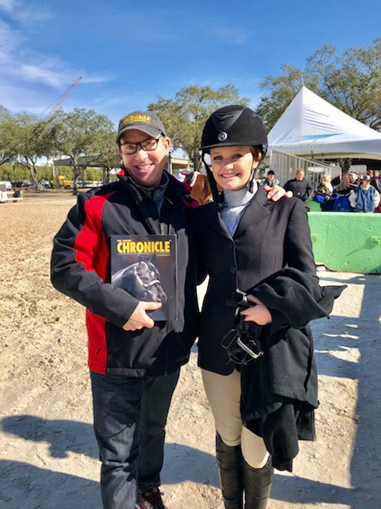 Around the Rings at the 2018 Fox Lea Farm, Jan 6 with the G-Man