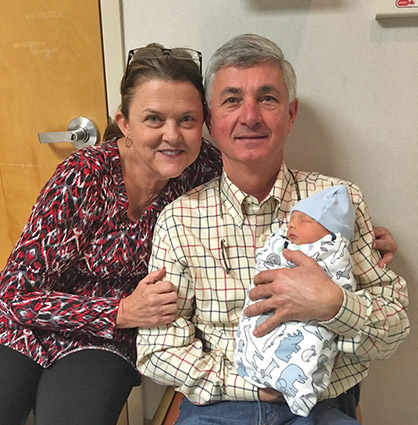 Harris Family Welcomes New Grandson!