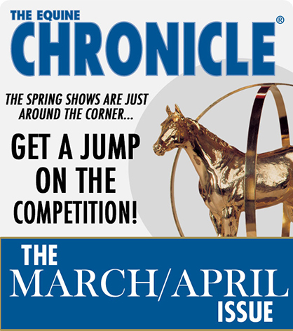 Equine Chronicle March/April Edition Deadline EXTENDED to Feb. 12th!