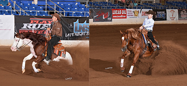 EC Photo of the Day- Like Father, Like Son, at 2018 Cactus Reining Classic