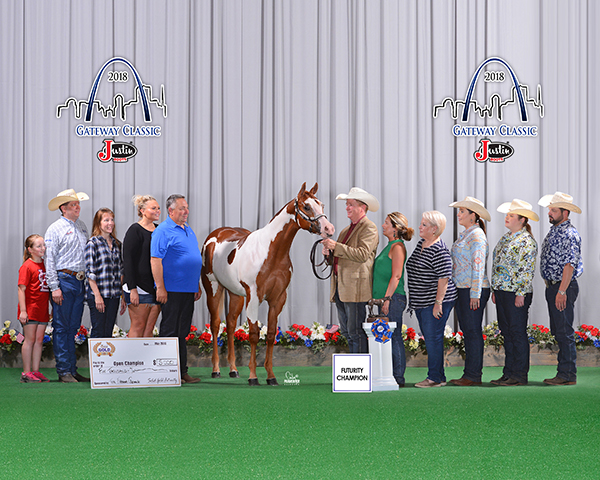 AQHA, APHA, and ApHC Competitors Score Big at 2018 Solid Gold Futurity
