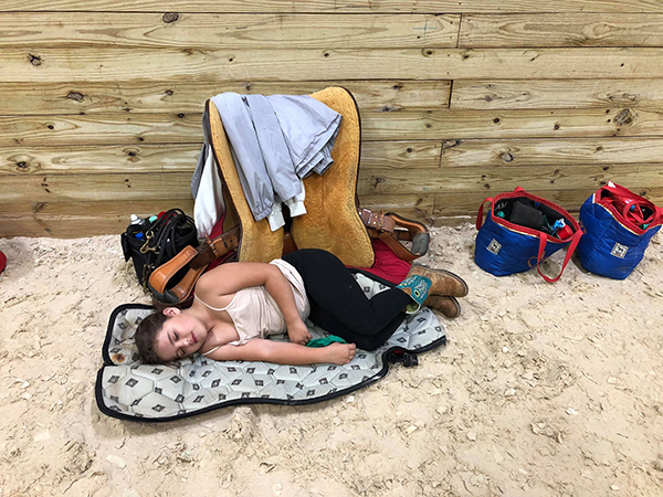 EC Photo of the Day- Horse Showing is Hard Work