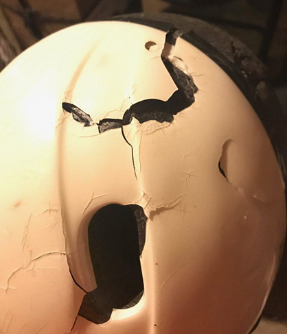 Helmet Versus Train