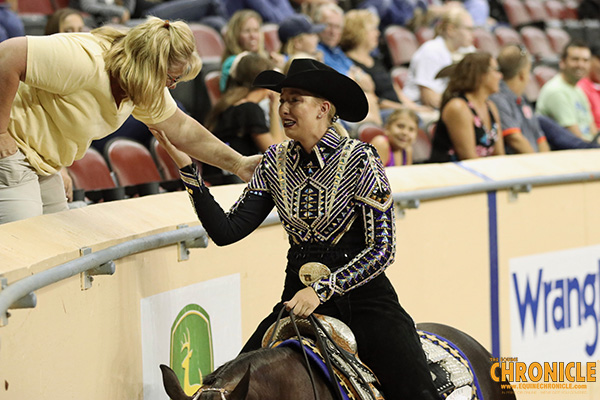 Emma Brown and Some Hot Potential Score 245 to Win First World Championship at Final AQHA Youth World